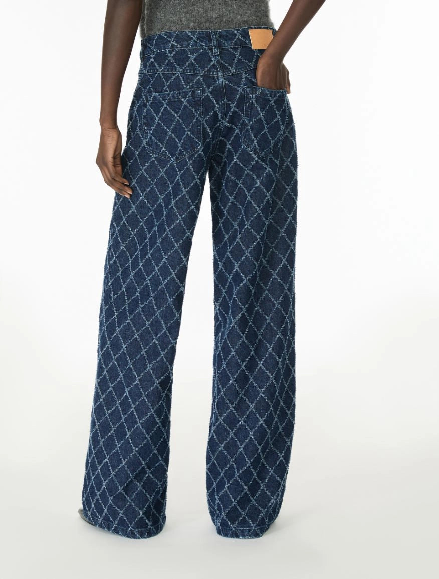 iBLUES Wide - cut jeans, Blue jeans