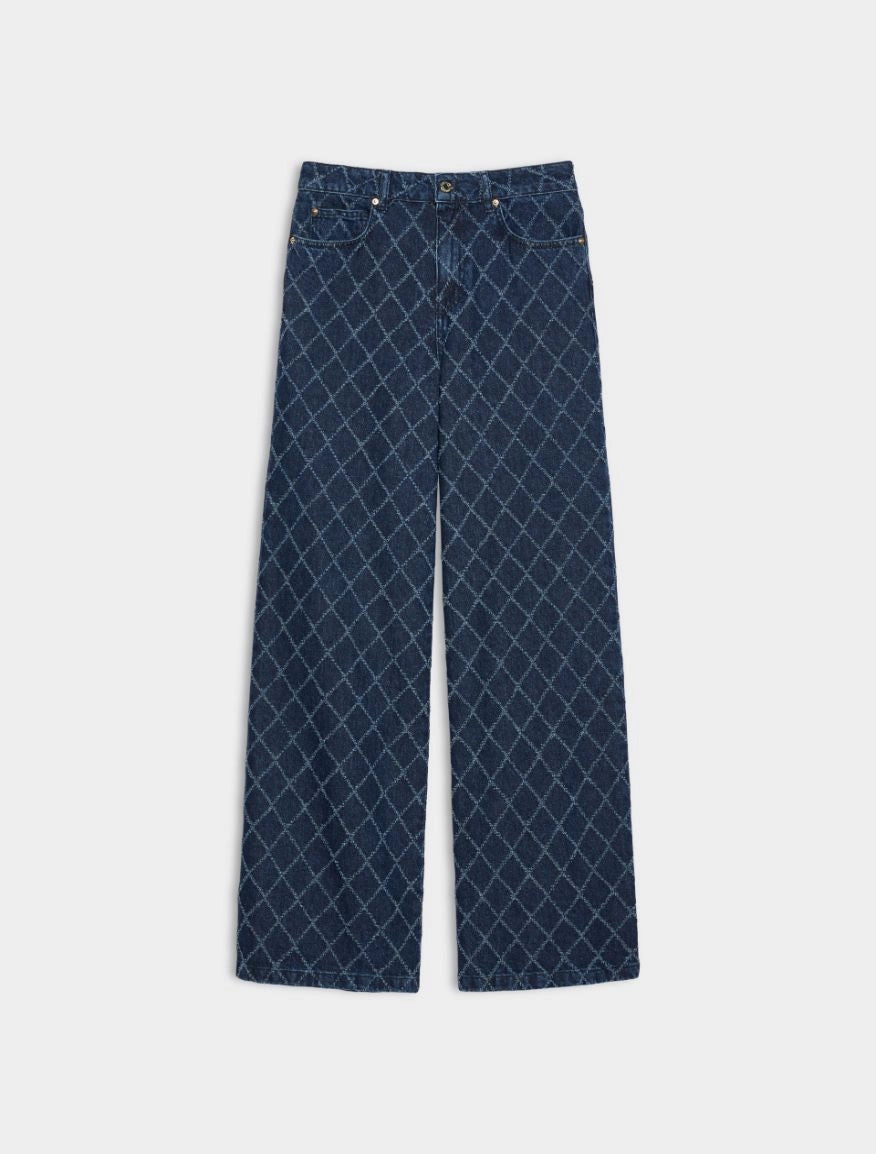 iBLUES Wide - cut jeans, Blue jeans