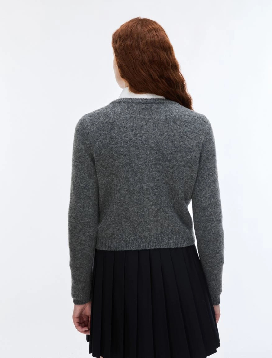 iBLUES Wool and Alpaca blend cardigan