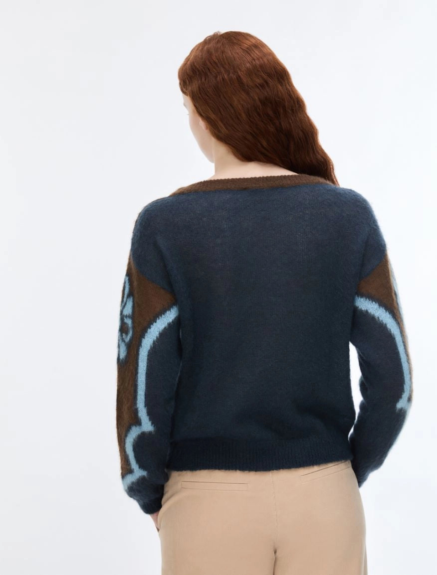 iBLUES Intarsia jumper