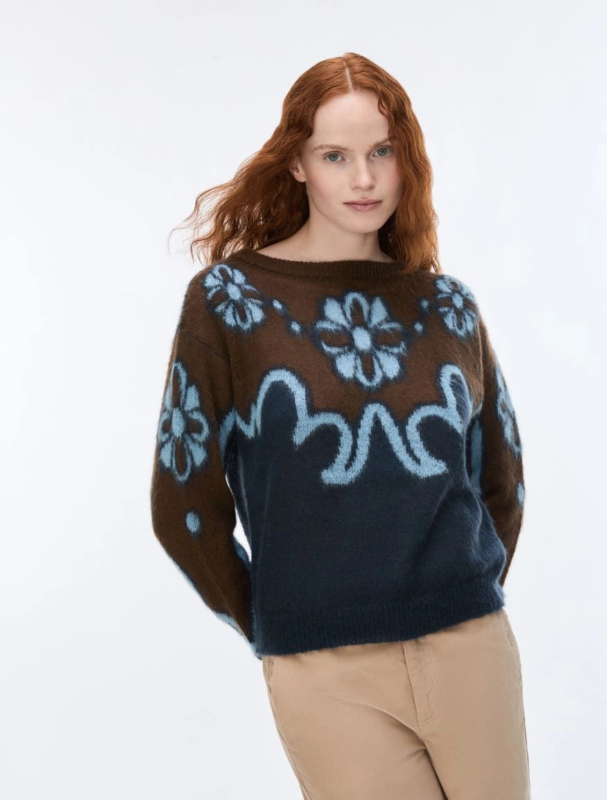 iBLUES Intarsia jumper