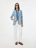 FITTED BLAZER Light Blue