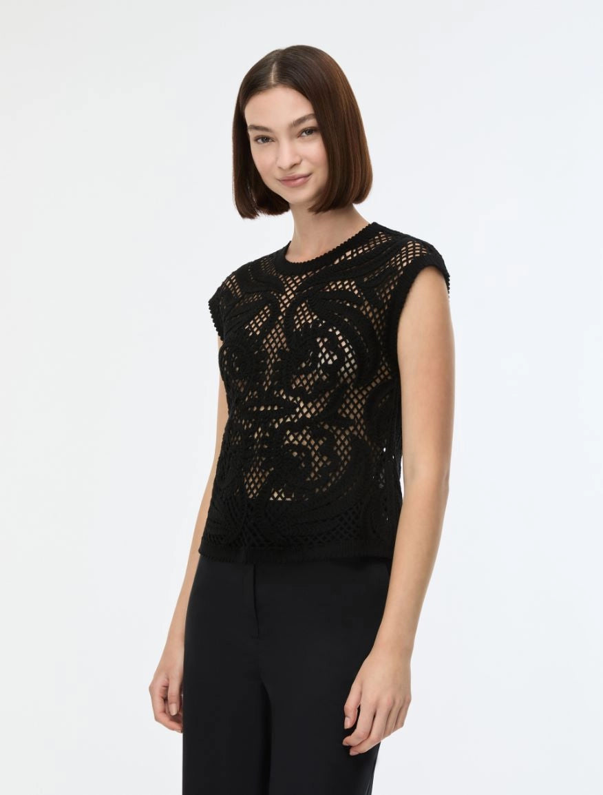 IBLUES Cornely embroidered top