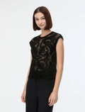 IBLUES Cornely embroidered top