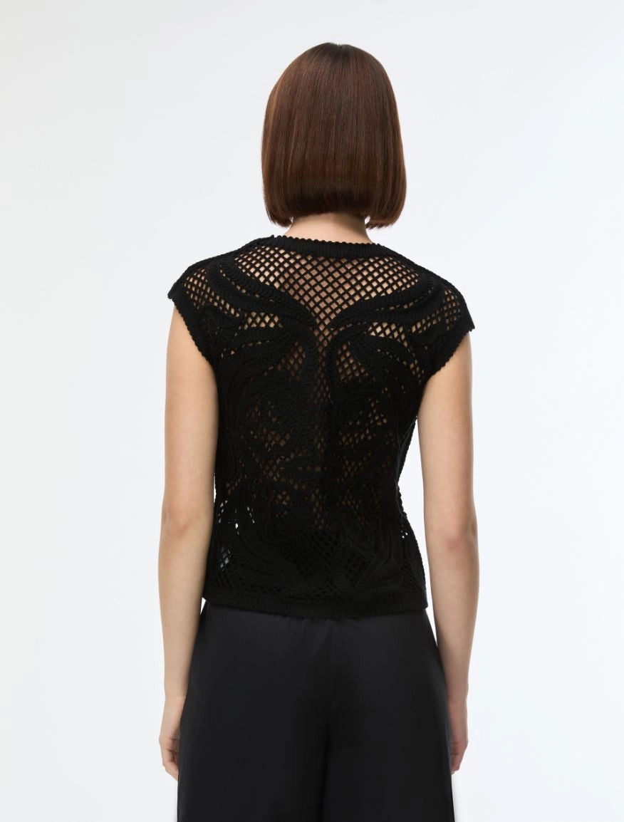 IBLUES Cornely embroidered top