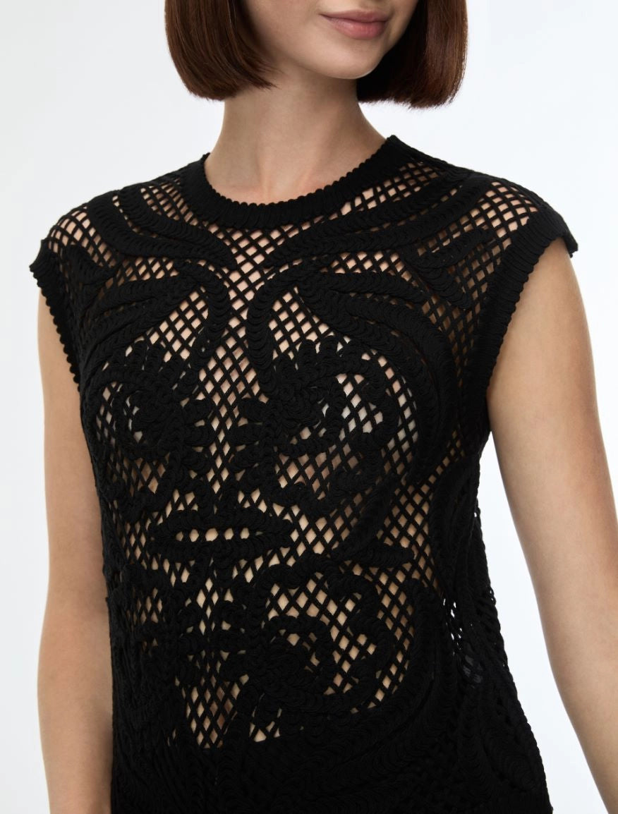 IBLUES Cornely embroidered top