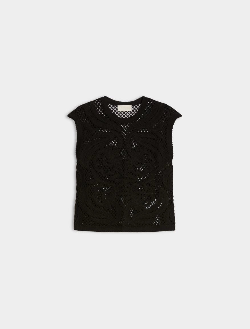 IBLUES Cornely embroidered top