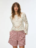 IBLUES Embroidered sweater