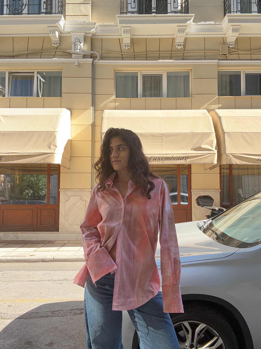 STELLIOUU oversized shirt