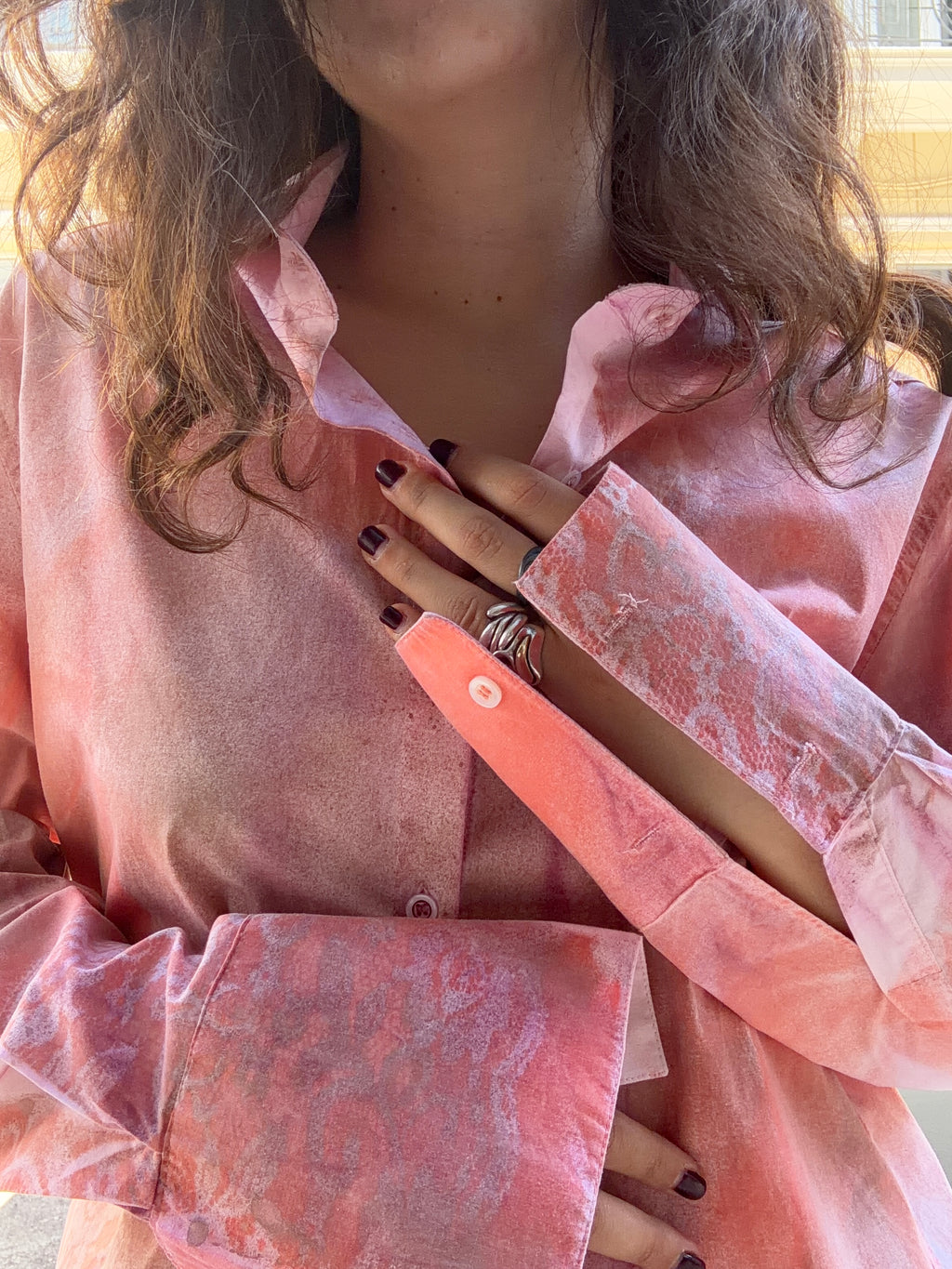 STELLIOUU oversized shirt