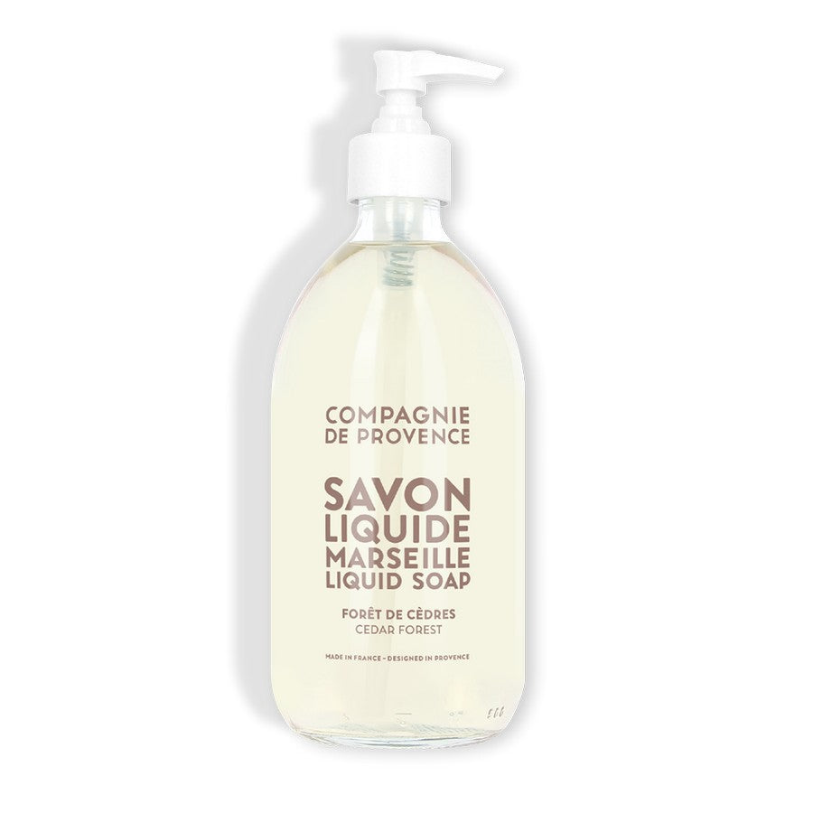 COMPAGNIE DE PROVENCE - Cedar Forest, Extra Pur Υγρό σαπούνι Μασσαλίας (495ml)