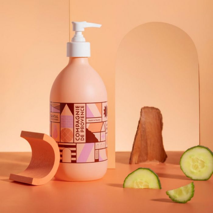 COMPAGNIE DE PROVENCE - Sandalwood Cucumber, Limited edition Φυτικό Υγρό Σαπούνι Μασσαλίας (495ml)