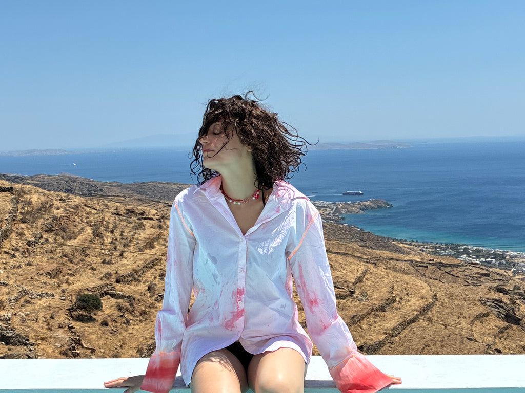 PERSA COLLECTION "WATERMELON SUGAR " Oversized Shirt