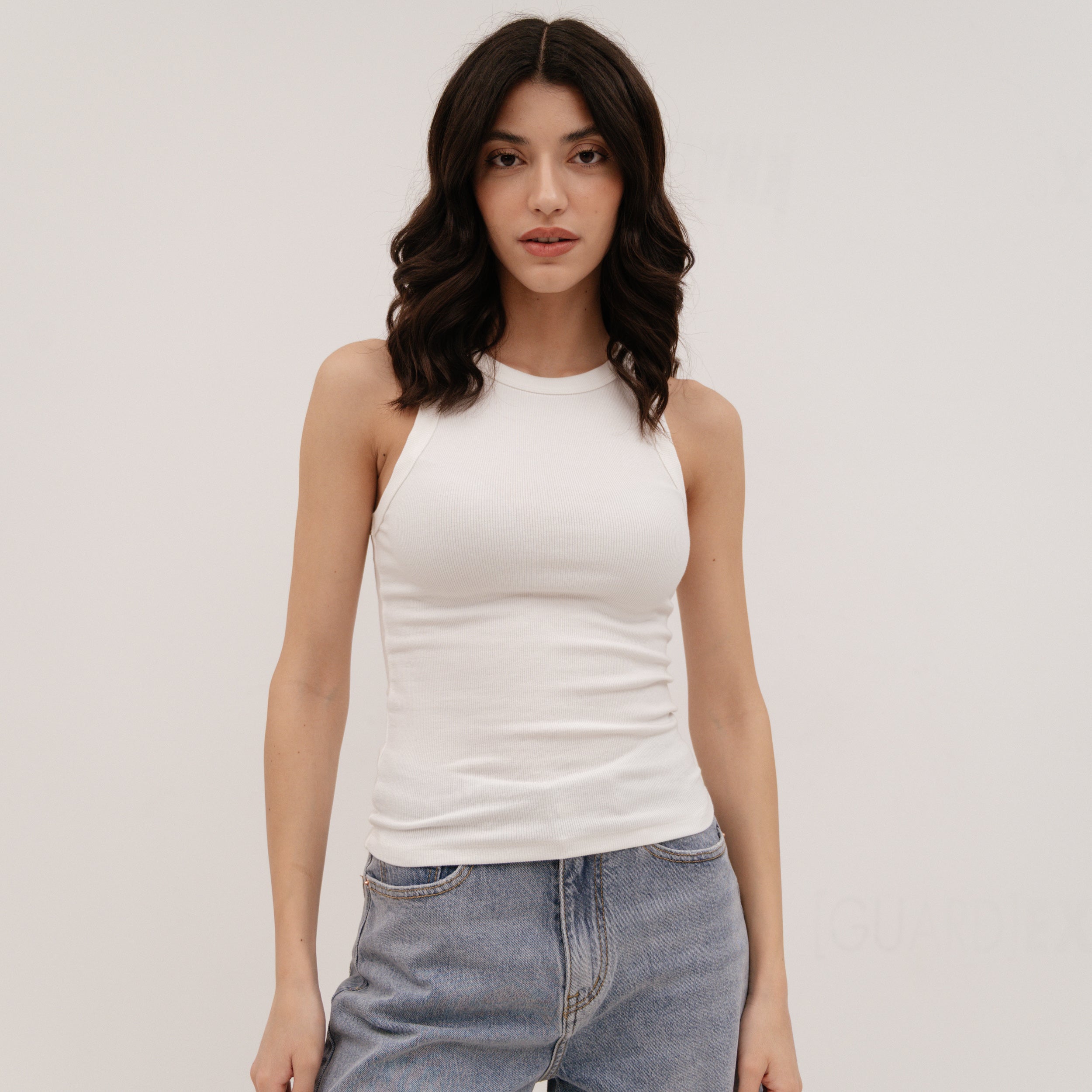 PERSA COLLECTION White Tank Top