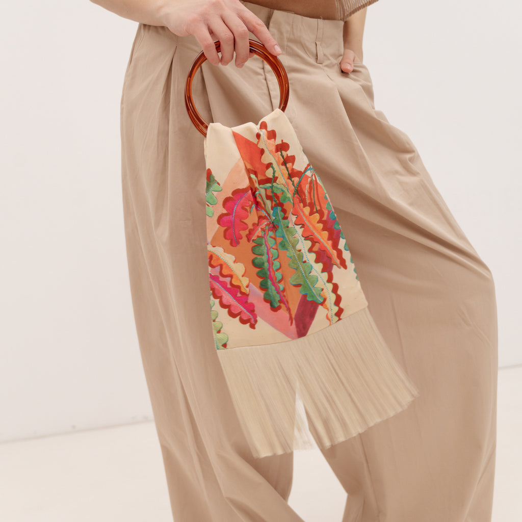 ELENI MALAMI  Luxury HandBag with acrylic Handles