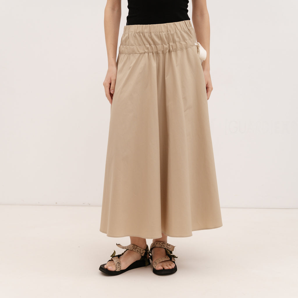 IBLUES FULL SKIRT Beige