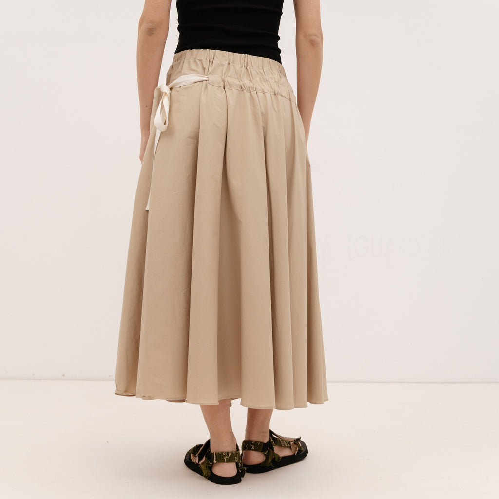 IBLUES FULL SKIRT Beige