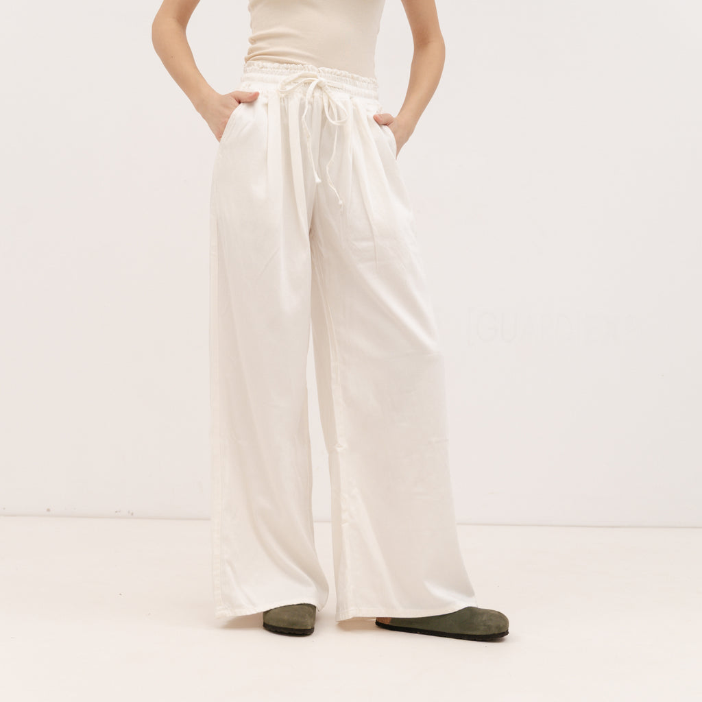 PERSA COLLECTION White Cotton Pants