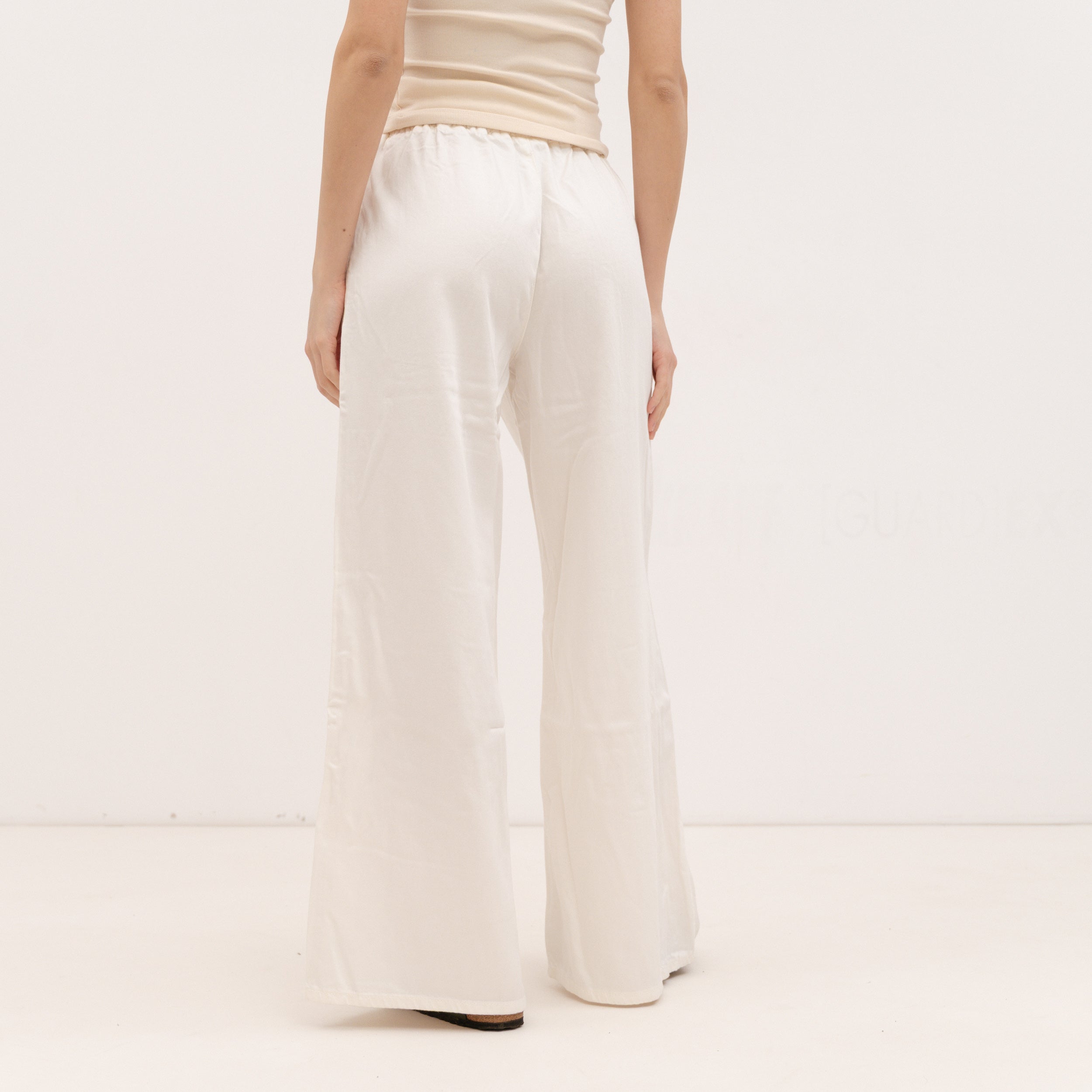 PERSA COLLECTION White Cotton Pants