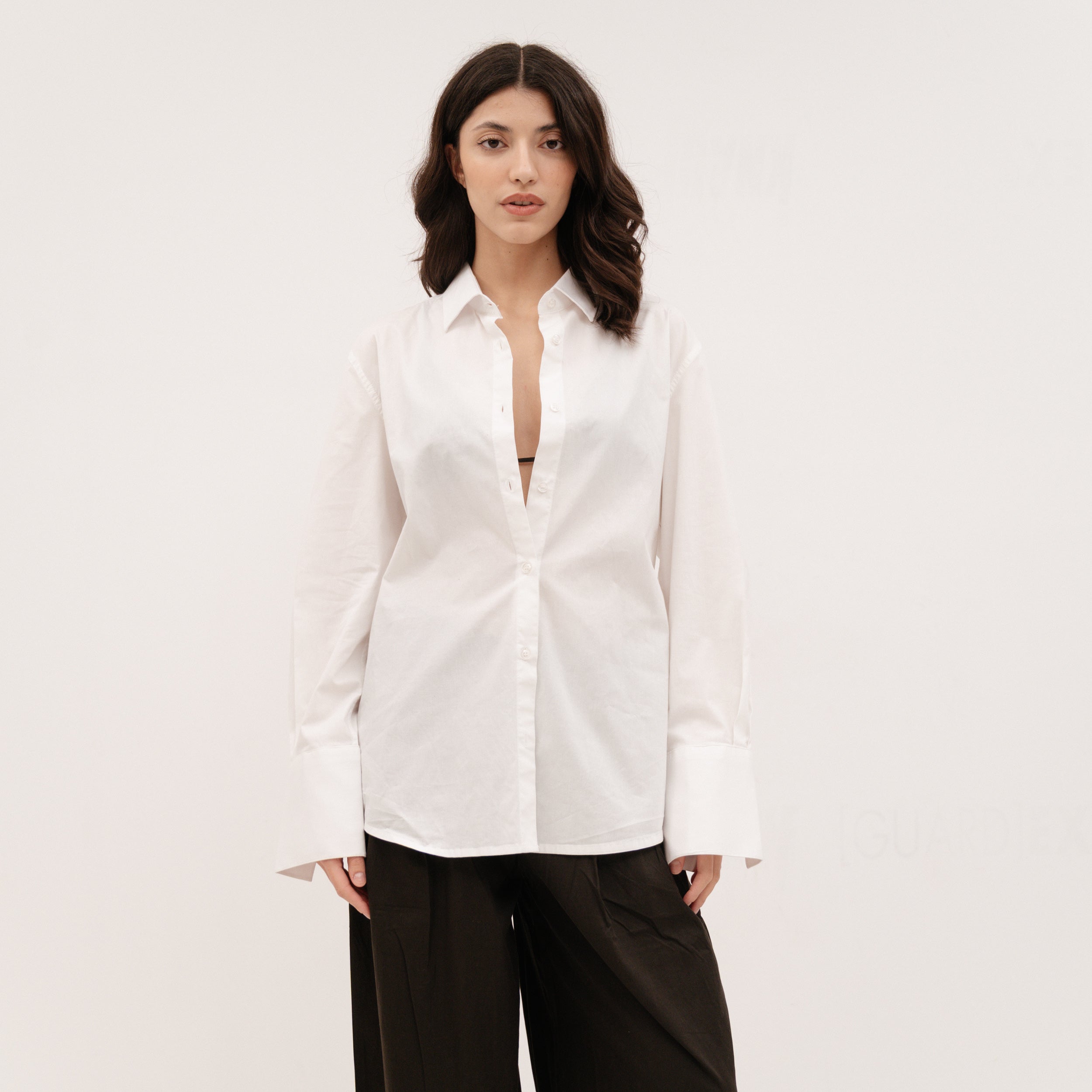 PERSA COLLECTION White Oversized Shirt