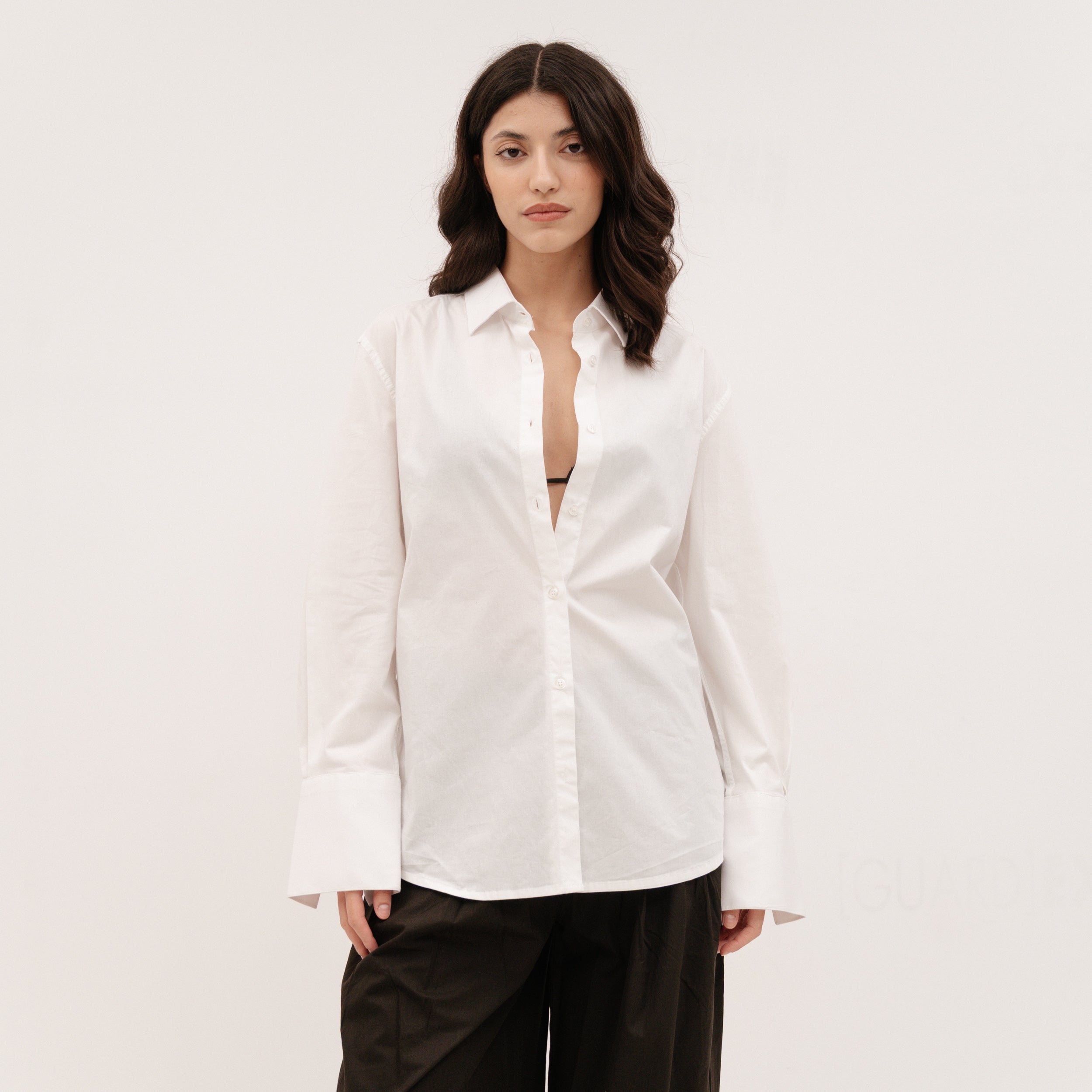 PERSA COLLECTION White Oversized Shirt