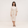 YESZEE White Kippur Dress