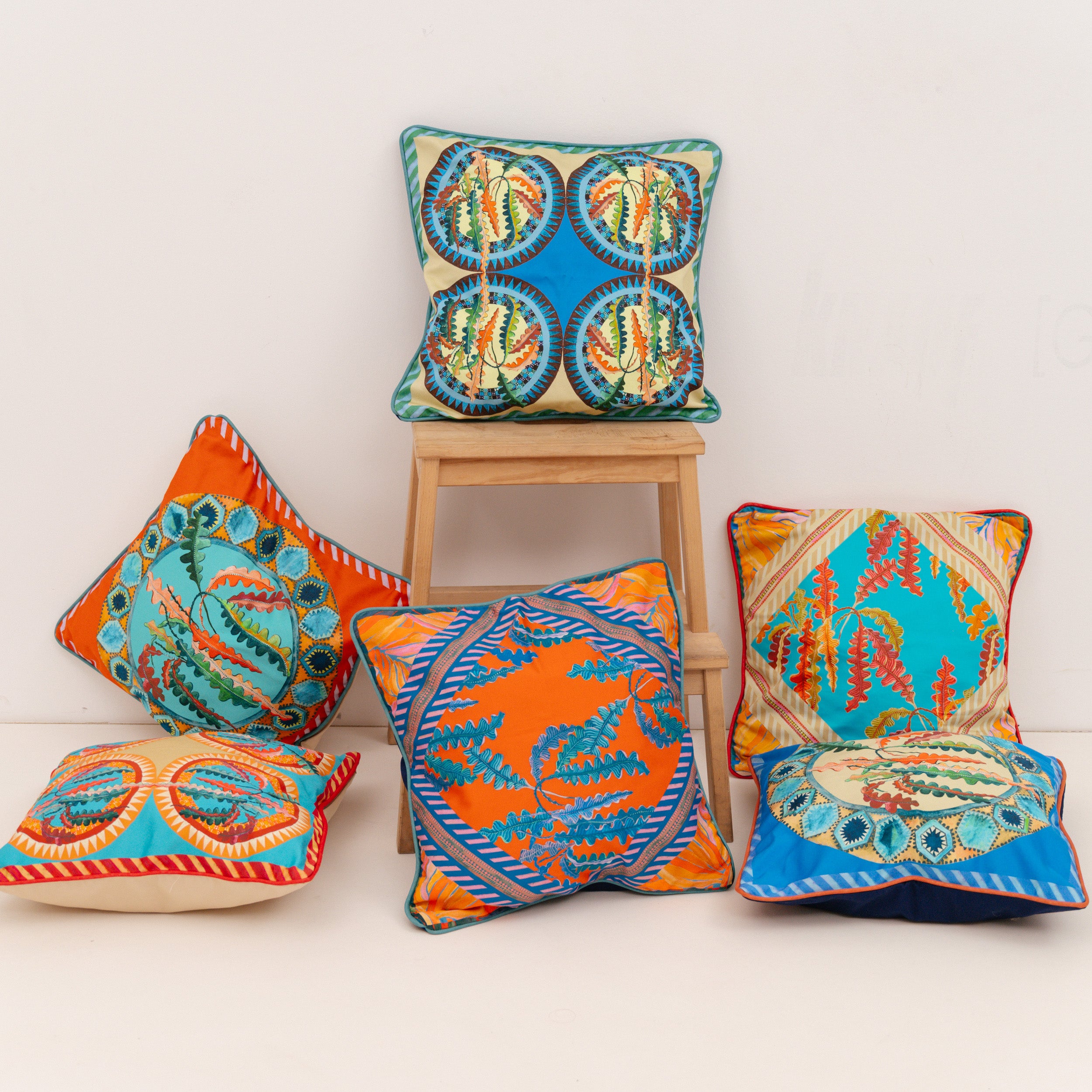 ELENI MALAMI Silk Cushion