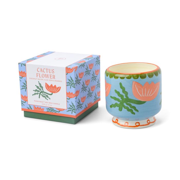 PADDYWAX - Cactus Flower, A dopo Κεραμικό κερί σόγιας