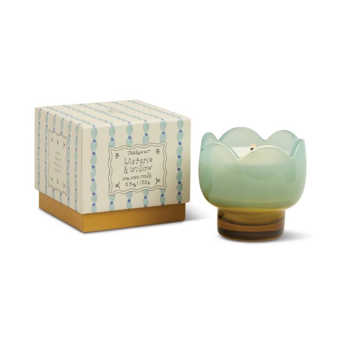 PADDYWAX - Wisteria & Willow, Tulip κερί σόγιας σε γυάλινο δοχείο (155gr)