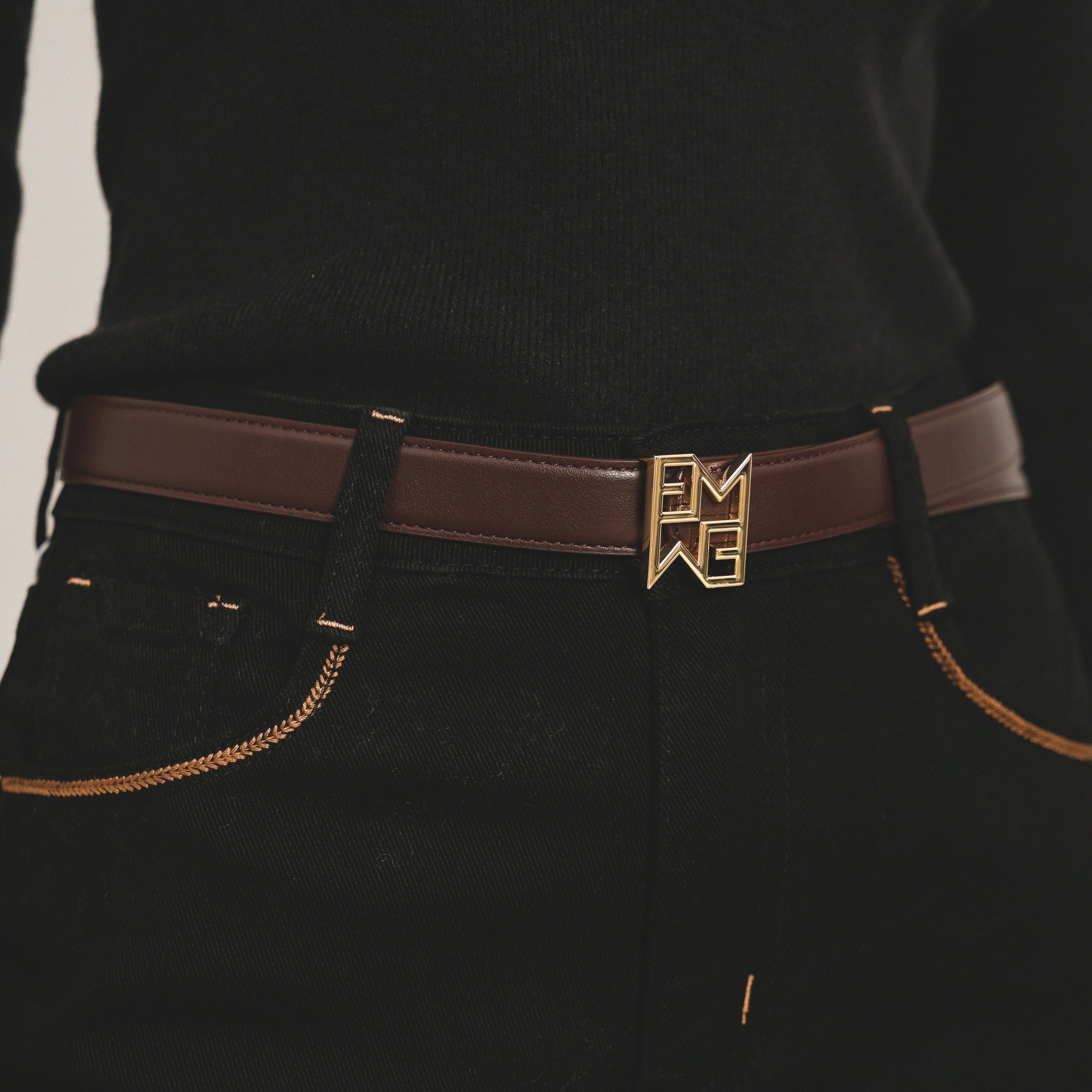 Reversible belt - BORDEAUX