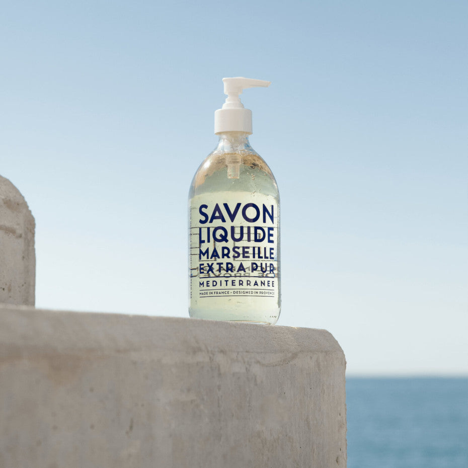 COMPAGNIE DE PROVENCE - Mediterranean Sea, Extra Pur Υγρό σαπούνι Μασσαλίας (495ml)
