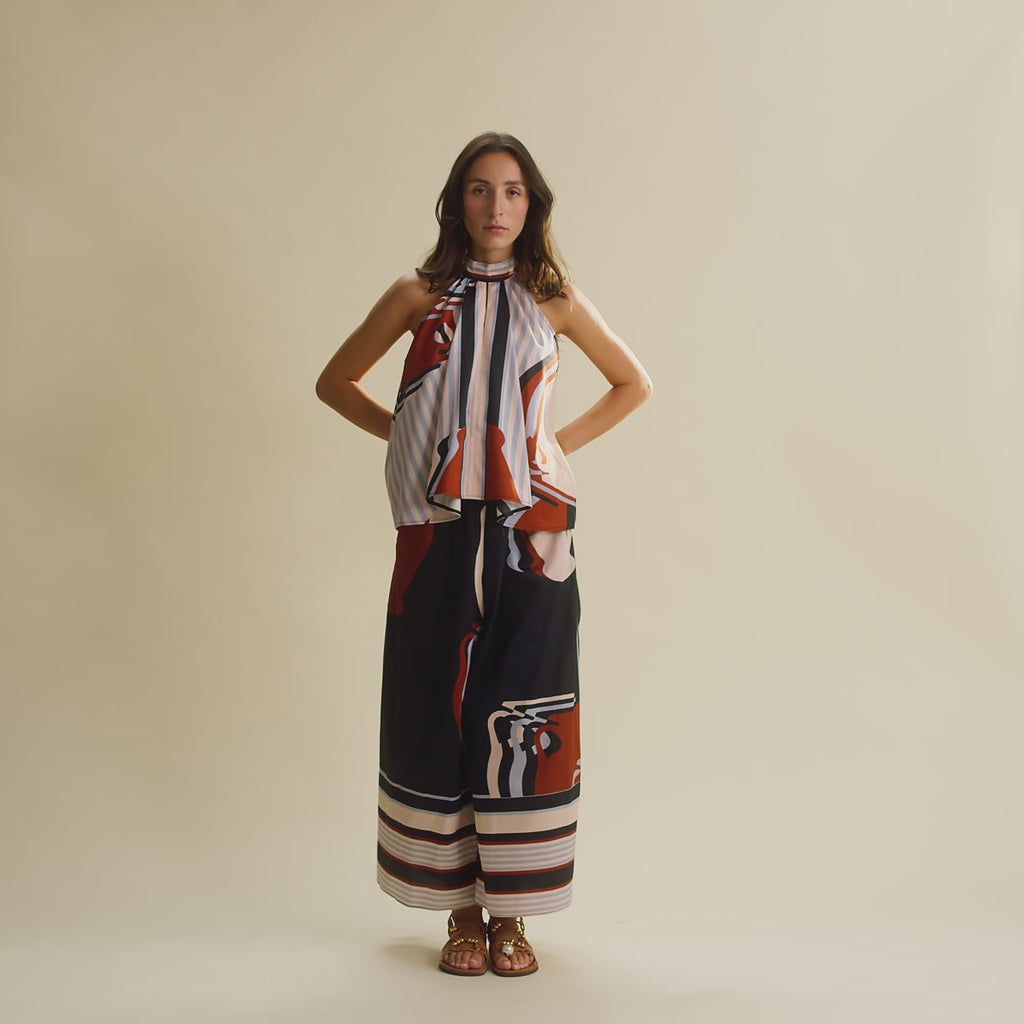 KOSE RESORT Bagdat trousers in Cotton