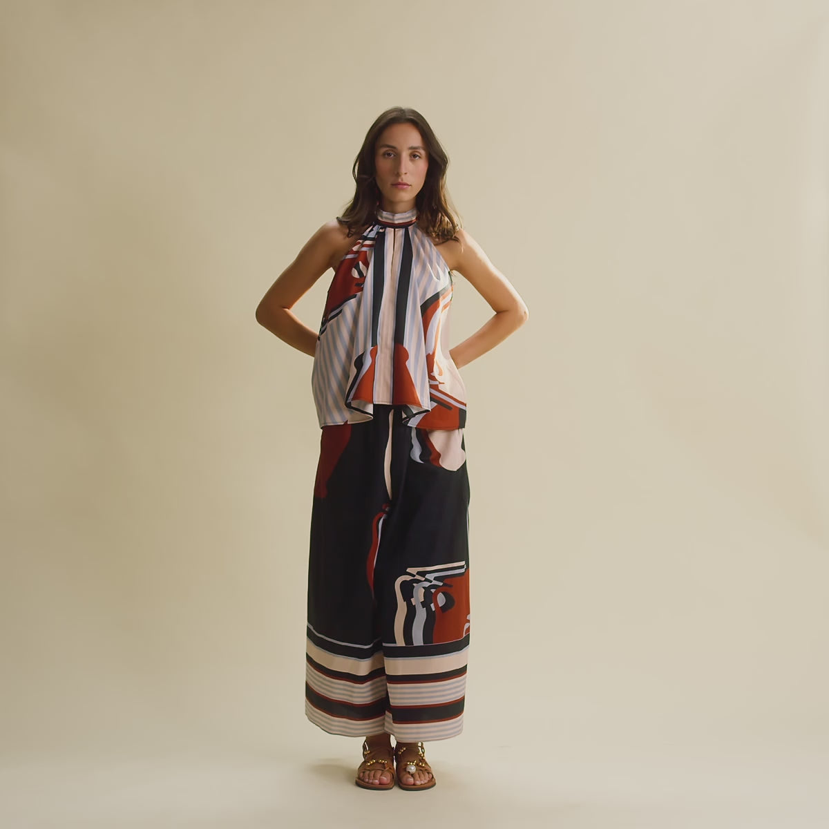 KOSE RESORT Bagdat trousers in Cotton